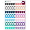 Run / Walk Dot Planner Stickers/ Health & Wellness / Sports / Habit Tracking / Bullet Journaling / Bujo / Essential Productivity Stickers